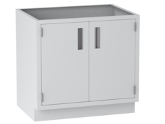 Laboratory Base Cabinets 29"H x 22"D