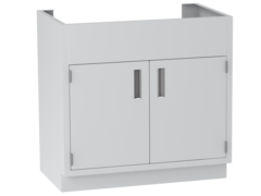 Hood Base Cabinets 35"H x 22"D