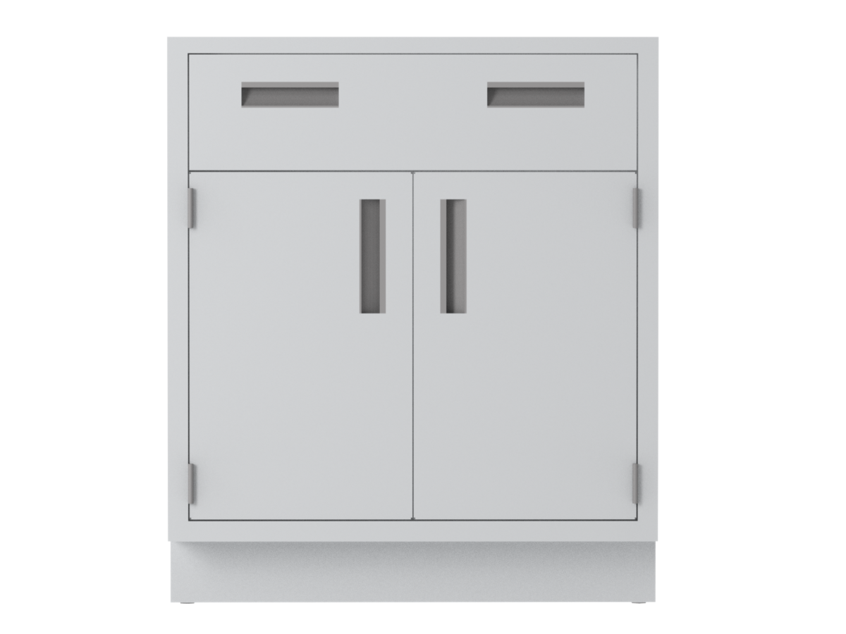 Laboratory Base Cabinets 35"H x 22"D