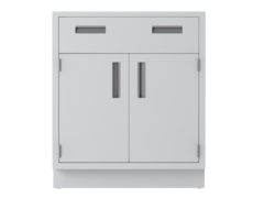 Laboratory Base Cabinets 35"H x 22"D