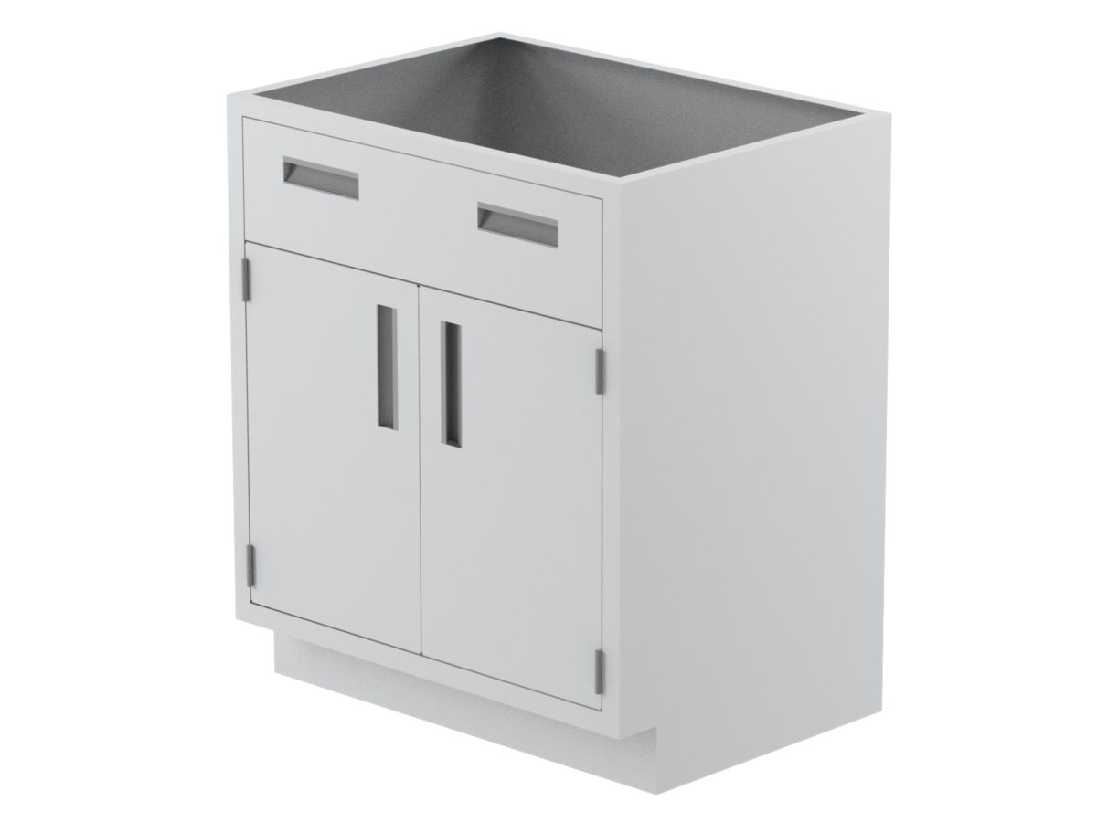 Laboratory Base Cabinets 35"H x 22"D